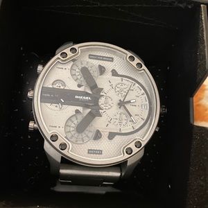 diesel Mr Daddy 2.0 stainless steel chronograph
